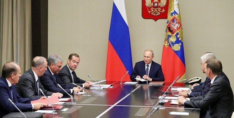 بیانیه کرملین درباره نشست پوتین و اعضای شورای امنیت ملی روسیه درباره سوریه