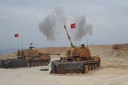 حمله توپخانه ای ترکیه به روستاهایی در شمال سوریه و عراق