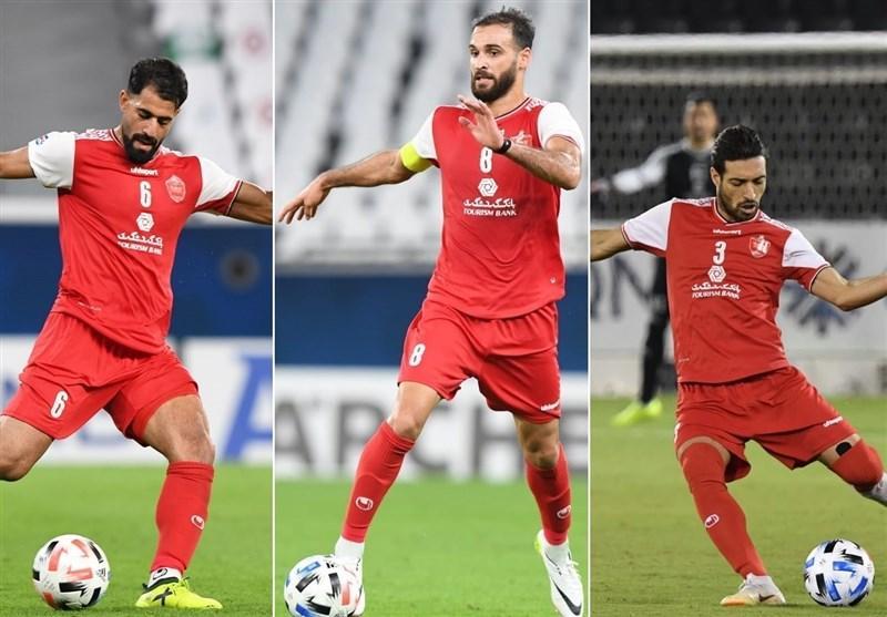3 پرسپولیسی نامزد کسب عنوان بهترین بازیکن دیدار نیمه نهایی 3 پرسپولیسی نامزد کسب عنوان بهترین بازیکن ملاقات نیمه نهایی لیگ قهرمانان