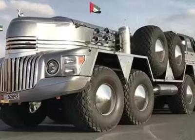 عکس ، این خودرو بزرگترین شاسی بلند دنیا است